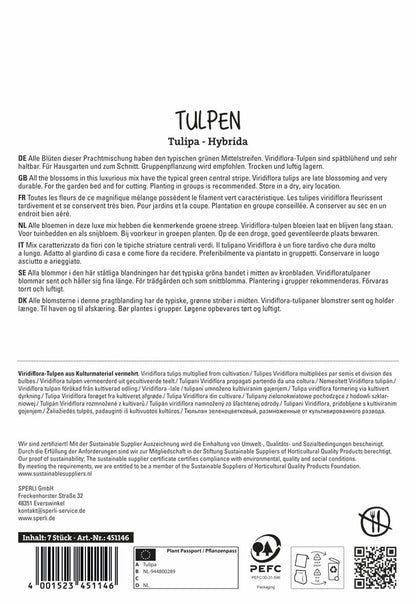  Tulpe Viridiflora Mischung (7 Stück)