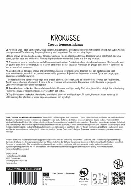  Krokus C. Tommasinianus (15 Stück)