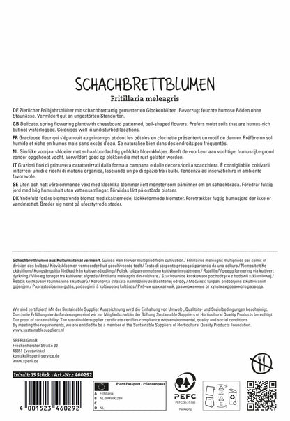  Schachbrettblume (15 Stück)