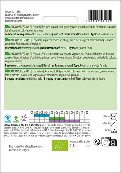  BIO Knollenfenchel Bianco Perfezione [MHD 12/2025]