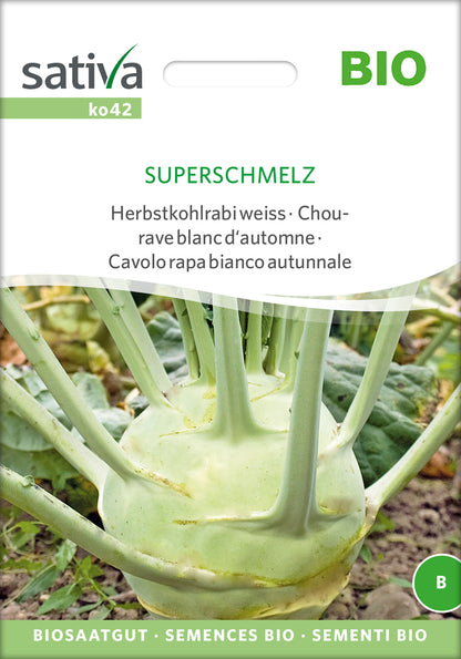  BIO Herbstkohlrabi Weiss Superschmelz [MHD 12/2025]