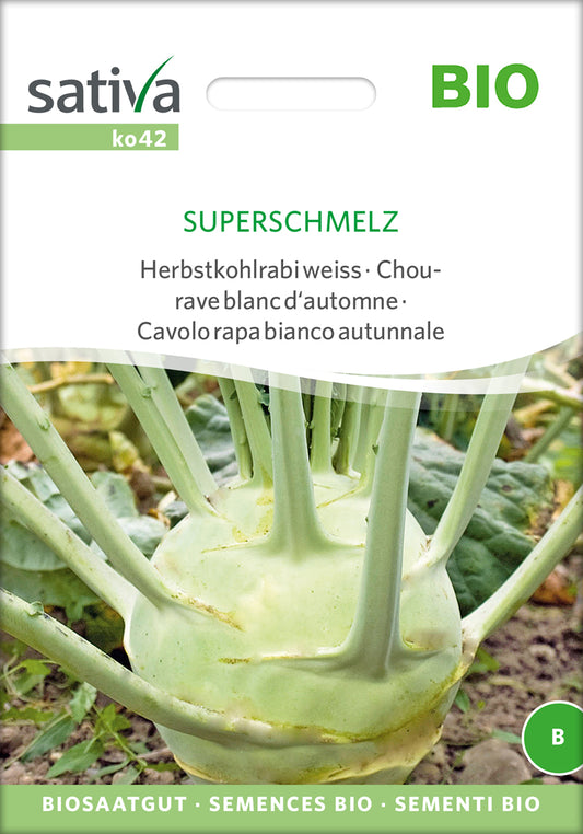  BIO Herbstkohlrabi Weiss Superschmelz [MHD 12/2025]
