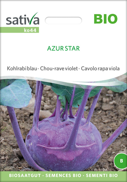  BIO Kohlrabi Blau Azur Star