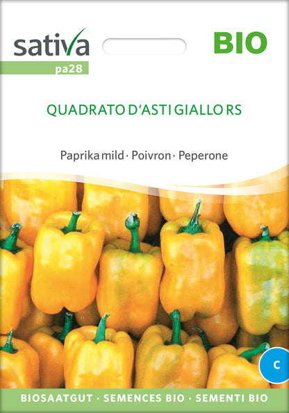  BIO Paprika Mild Quadrato Dasti Giallo [MHD 12/2025]