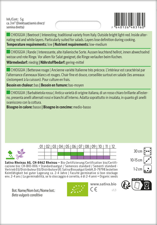  BIO Rote Rübe Chioggia [MHD 12/2025]
