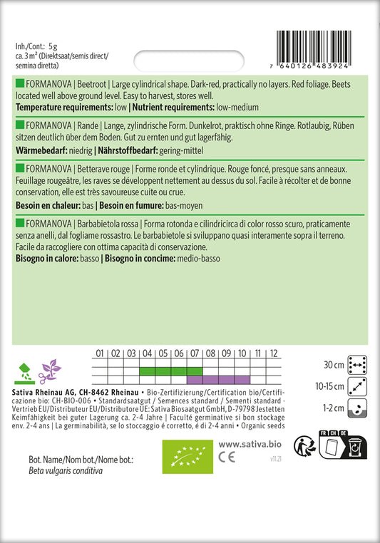  BIO Rote Rübe Formanova [MHD 12/2025]