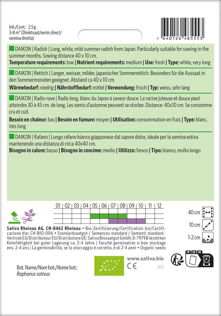  BIO Rettich Daikon [MHD 12/2025]