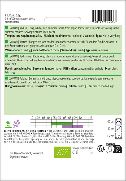  BIO Rettich Daikon [MHD 12/2025]