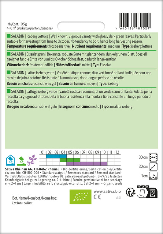  BIO Eissalat Grün Saladin [MHD 12/2025]