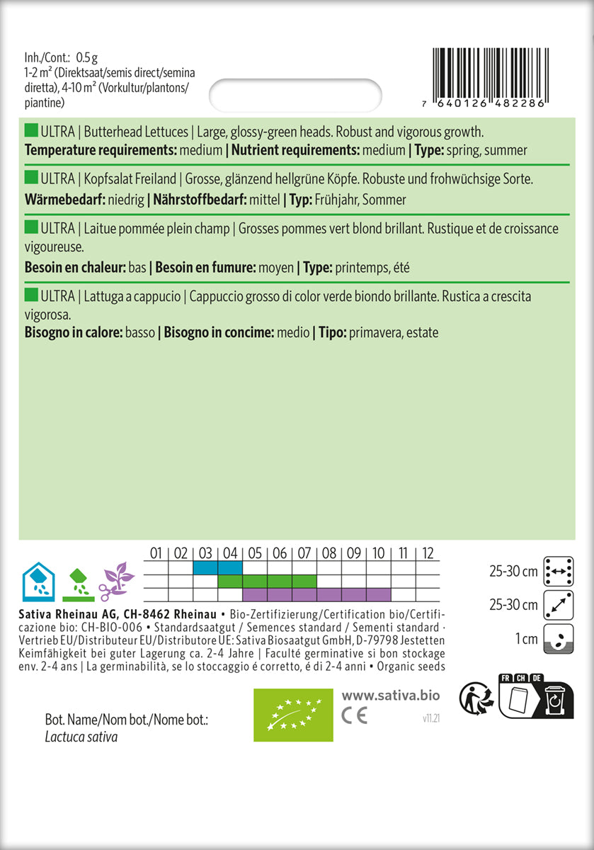  BIO Kopfsalat Freiland Ultra [MHD 12/2025]