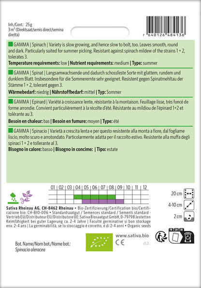  BIO Spinat Gamma