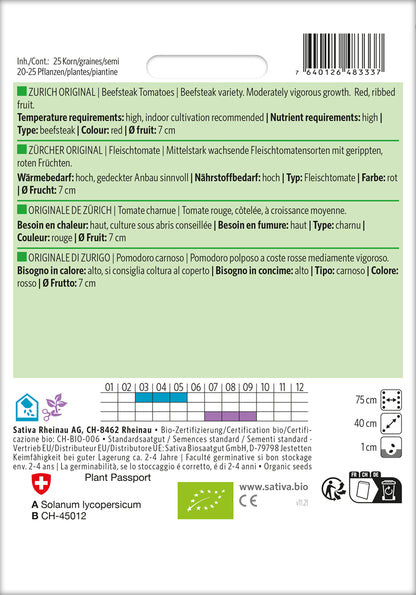  BIO Fleischtomate Zürcher Original