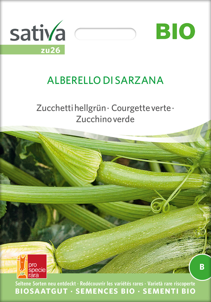  BIO Zucchini Alberello Di Sarzana