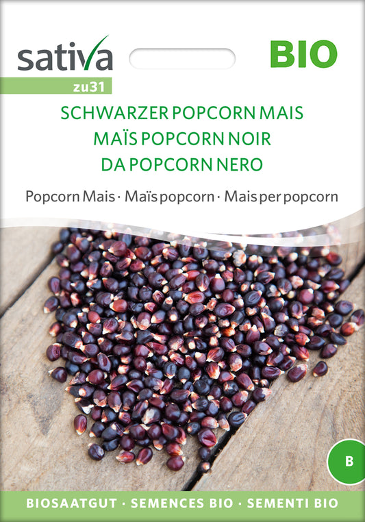  BIO Popcorn Mais Schwarzer [MHD 12/2025]