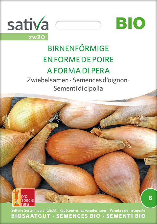  BIO Zwiebelsamen Birnenförmige [MHD 12/2025]