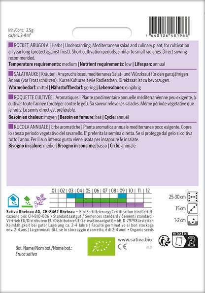  BIO Rucola, Salatrauke [MHD 12/2025]