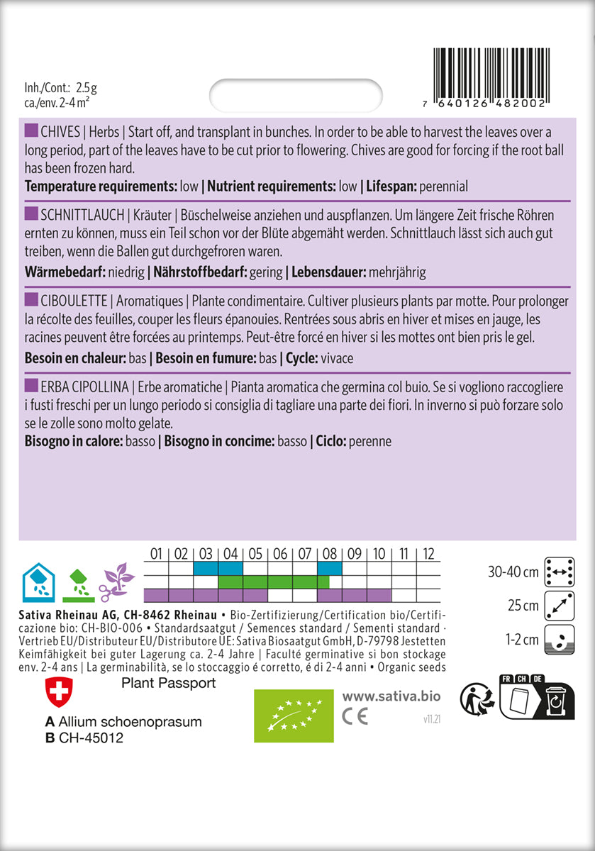  BIO Schnittlauch [MHD 12/2025]