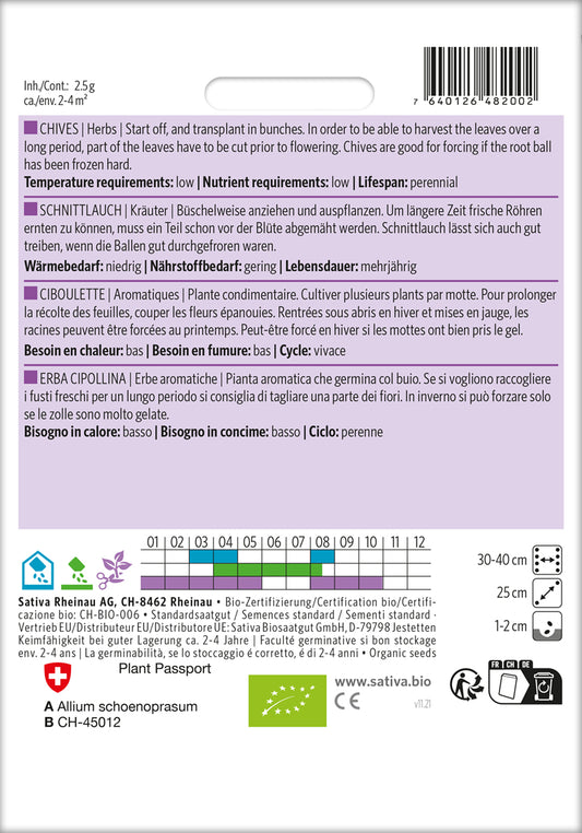  BIO Schnittlauch [MHD 12/2025]