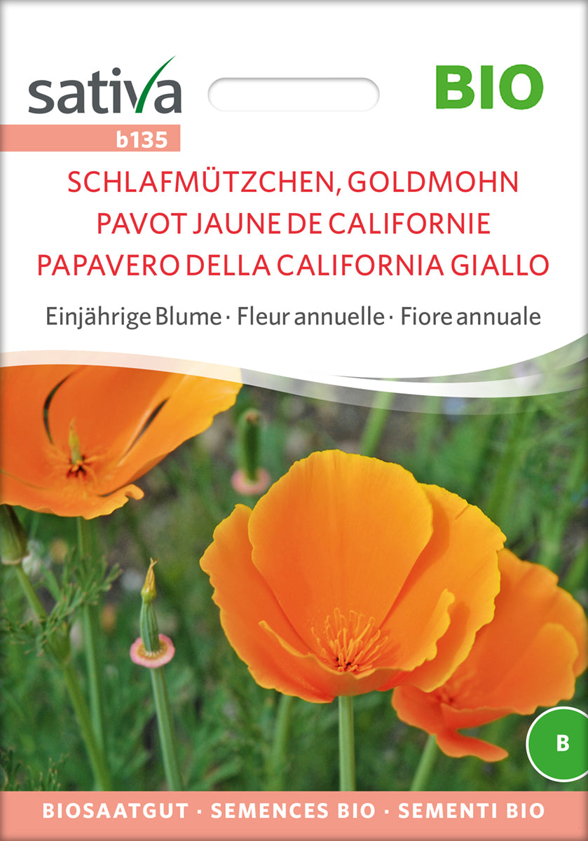  BIO Schlafmützchen Goldmohn [MHD 12/2025]