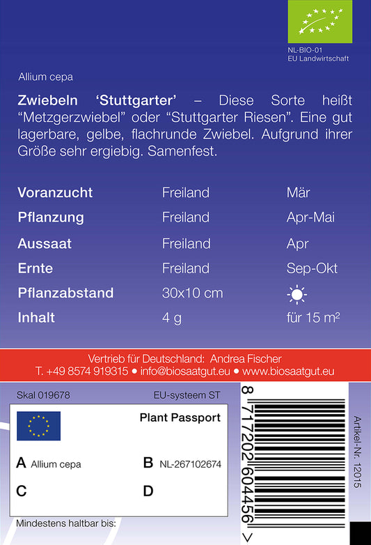  BIO Zwiebeln Stuttgarter [MHD 12/2025]