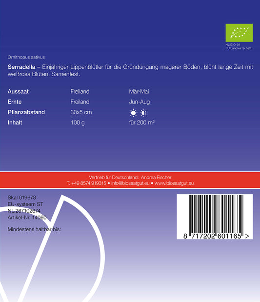  BIO Seradella Gründünger [MHD 12/2025]