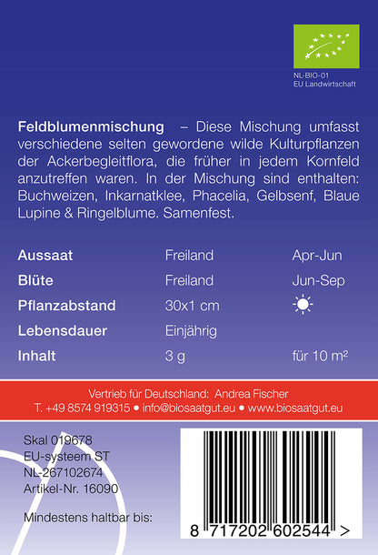  BIO Feldblumenmischung [MHD 12/2023]
