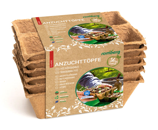  5 X 5 Cm Anzuchttopf Quadratisch (36 Stück)