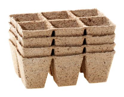  6 X 6 Cm Anzuchttopf Quadratisch (24 Stück)