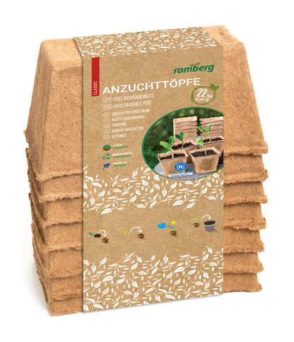  8 X 8 Cm Anzuchttopf Quadratisch (14 Stück)