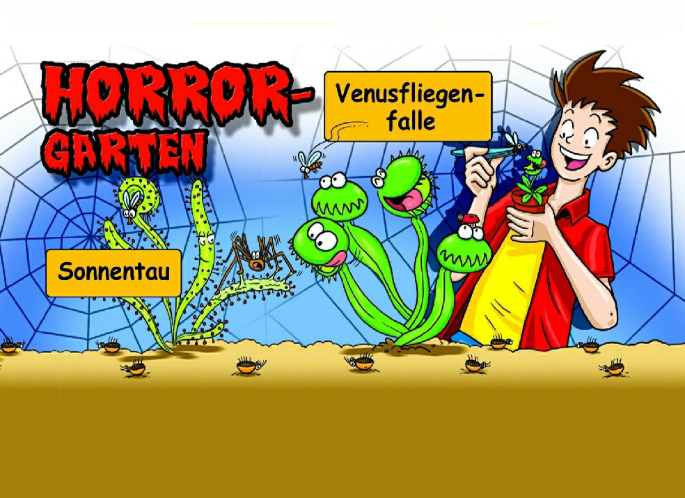  Anzuchtset Horror Garten-Klein-Kindermotiv