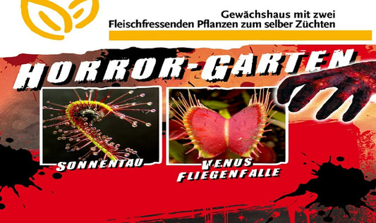  Anzuchtset Horror Garten-Klein-Erwachsenenmotiv