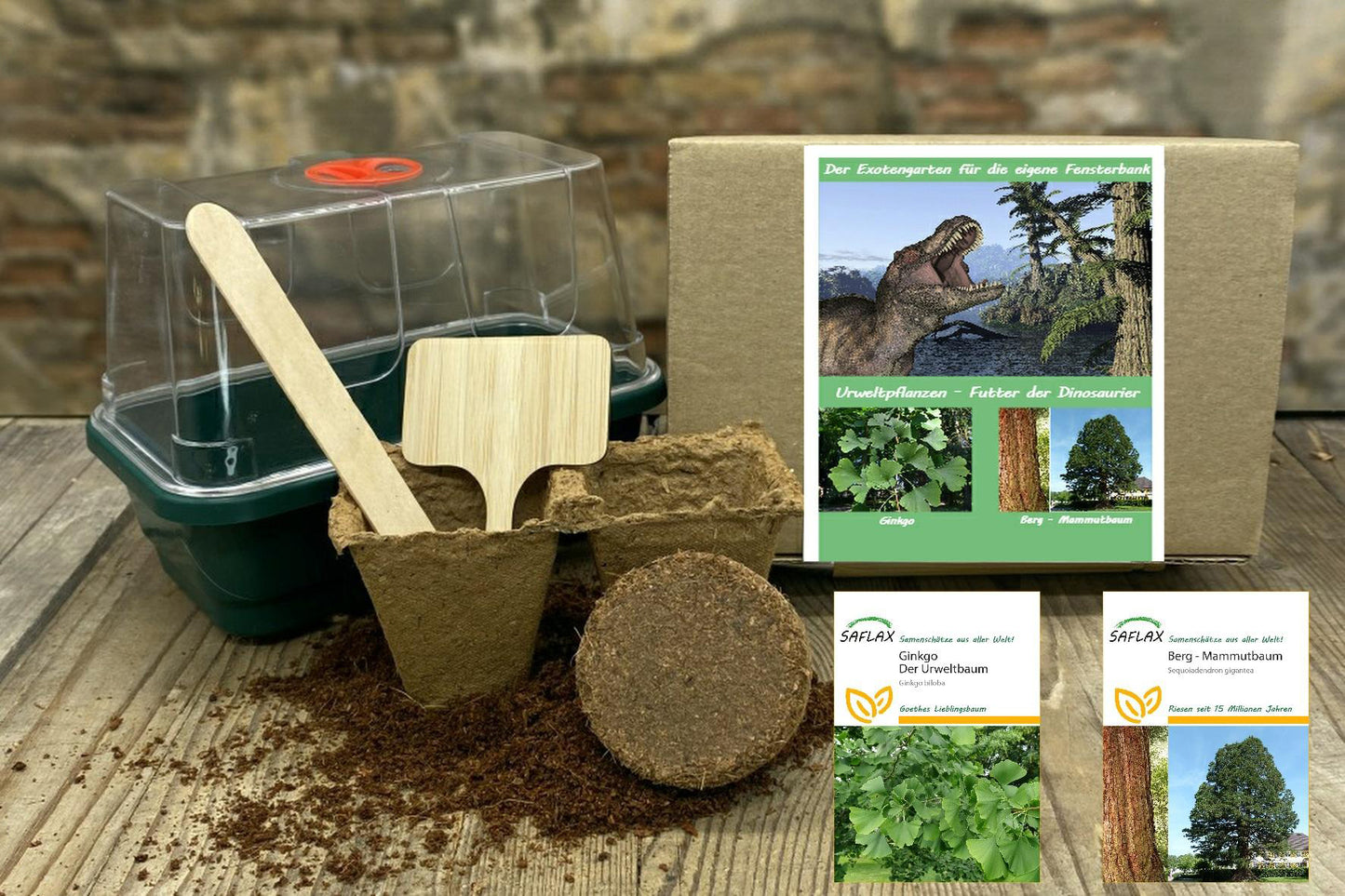  Anzuchtset Urweltpflanzen-Futter Der Dinosaurier