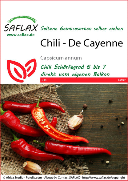  Chili De Cayenne