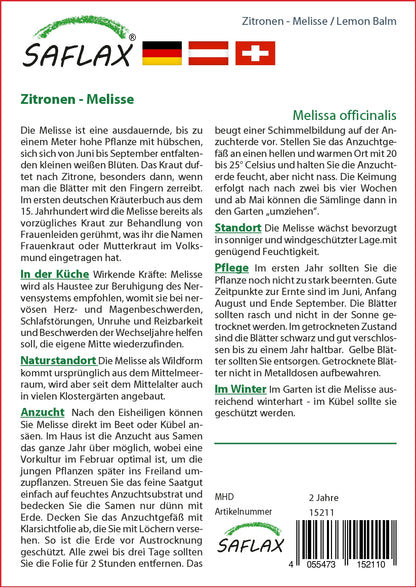  Zitronenmelisse [MHD 12/2025]