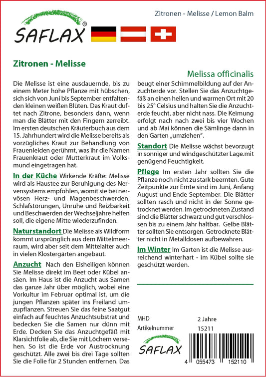  Zitronenmelisse [MHD 12/2025]