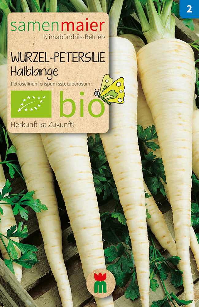  BIO Wurzel-Petersilie Halblange Einjährig