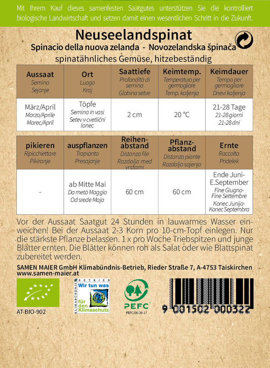  BIO Neuseelandspinat [MHD 12/2023]