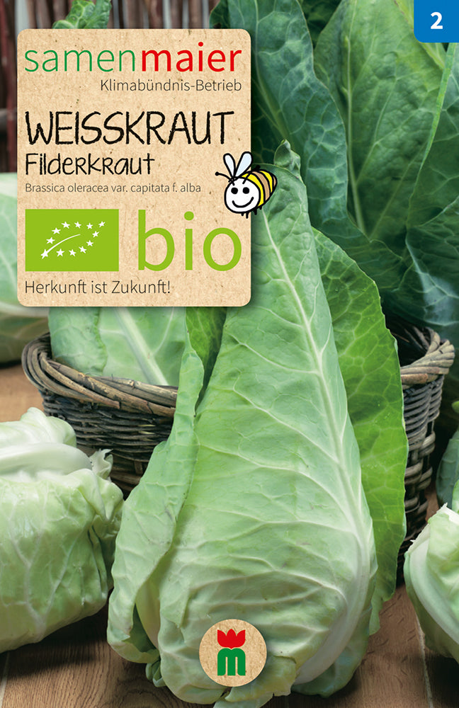  BIO Weißkraut Spitz-Filderkraut Spät