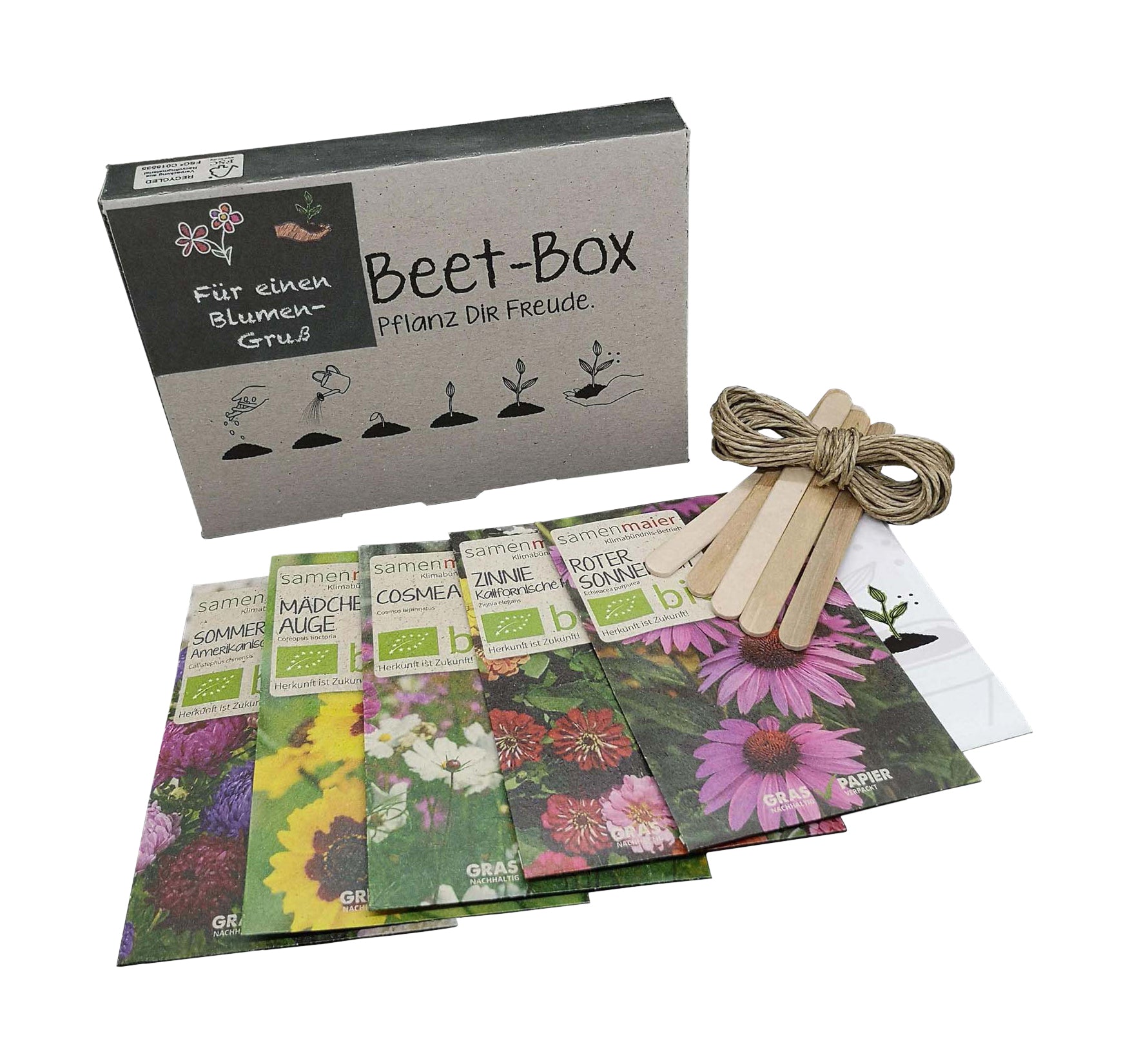  BIO Beet-Box "Für Einen Blumengruß"