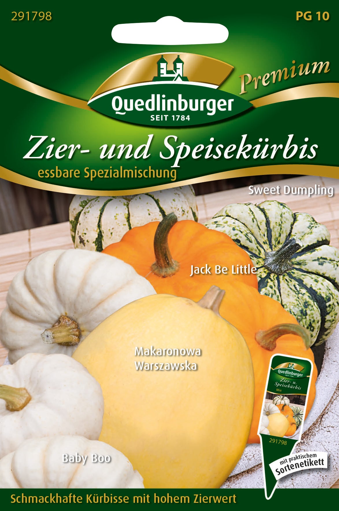  Essbare Zier- & Speisekürbis