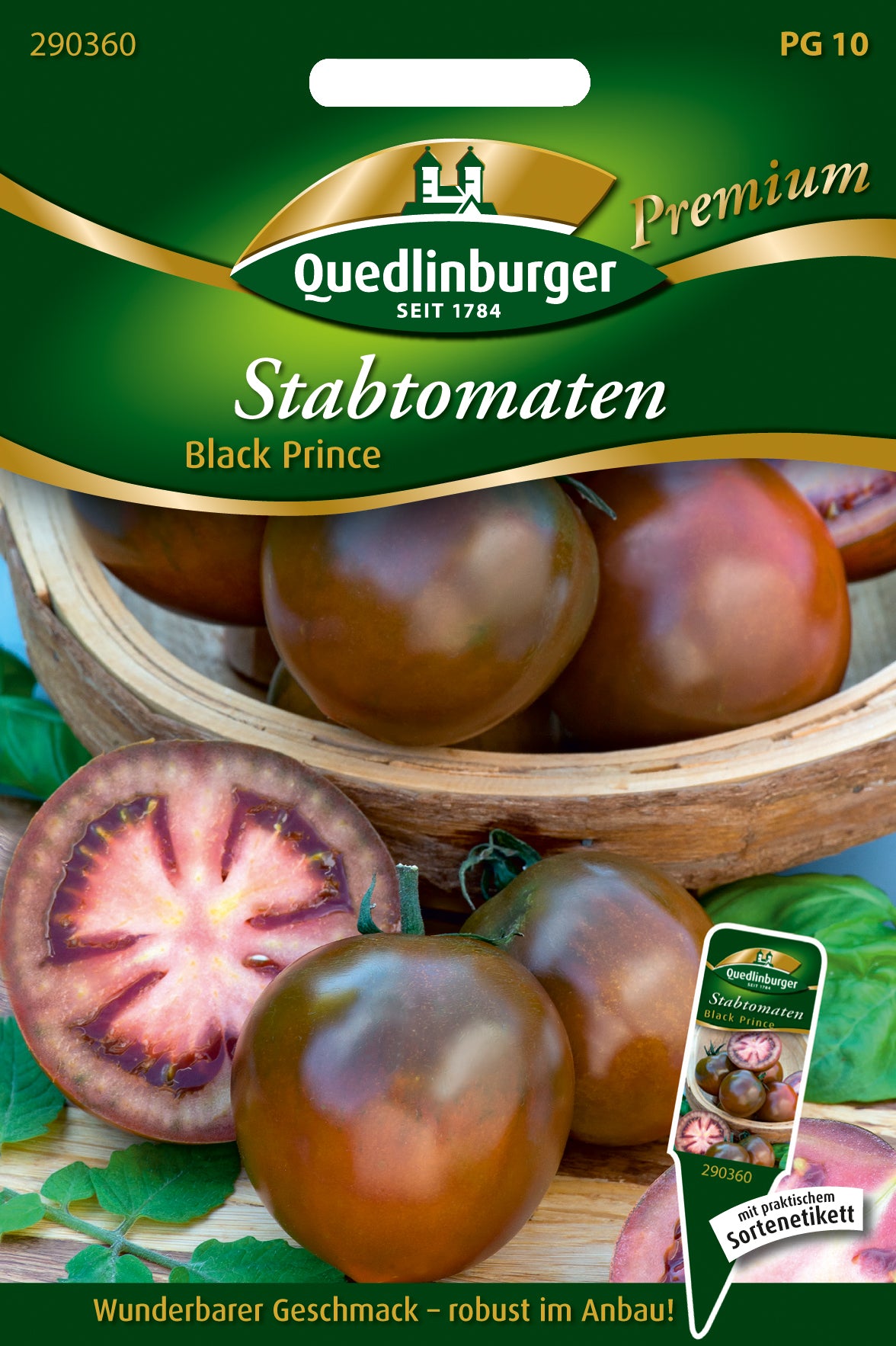  Stabtomate Black Prince