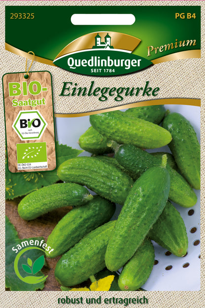  Bio-Einlegegurke Dunkelgrün