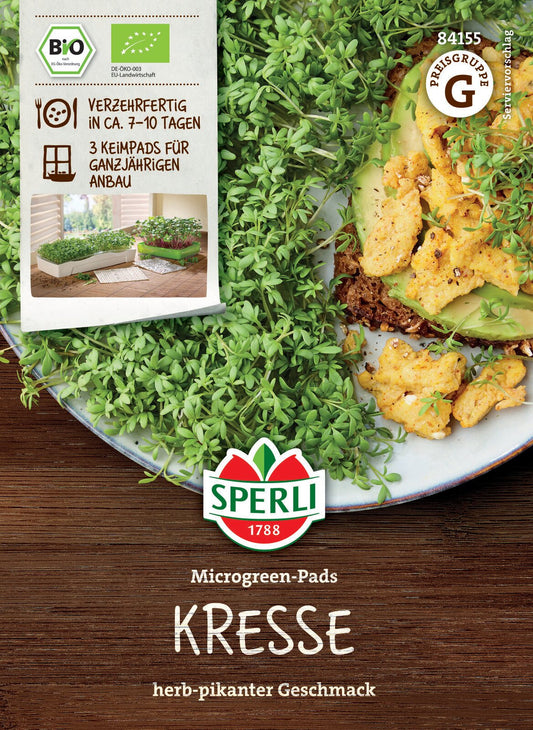  BIO Microgreen-Pads Kresse [MHD 01/2026]