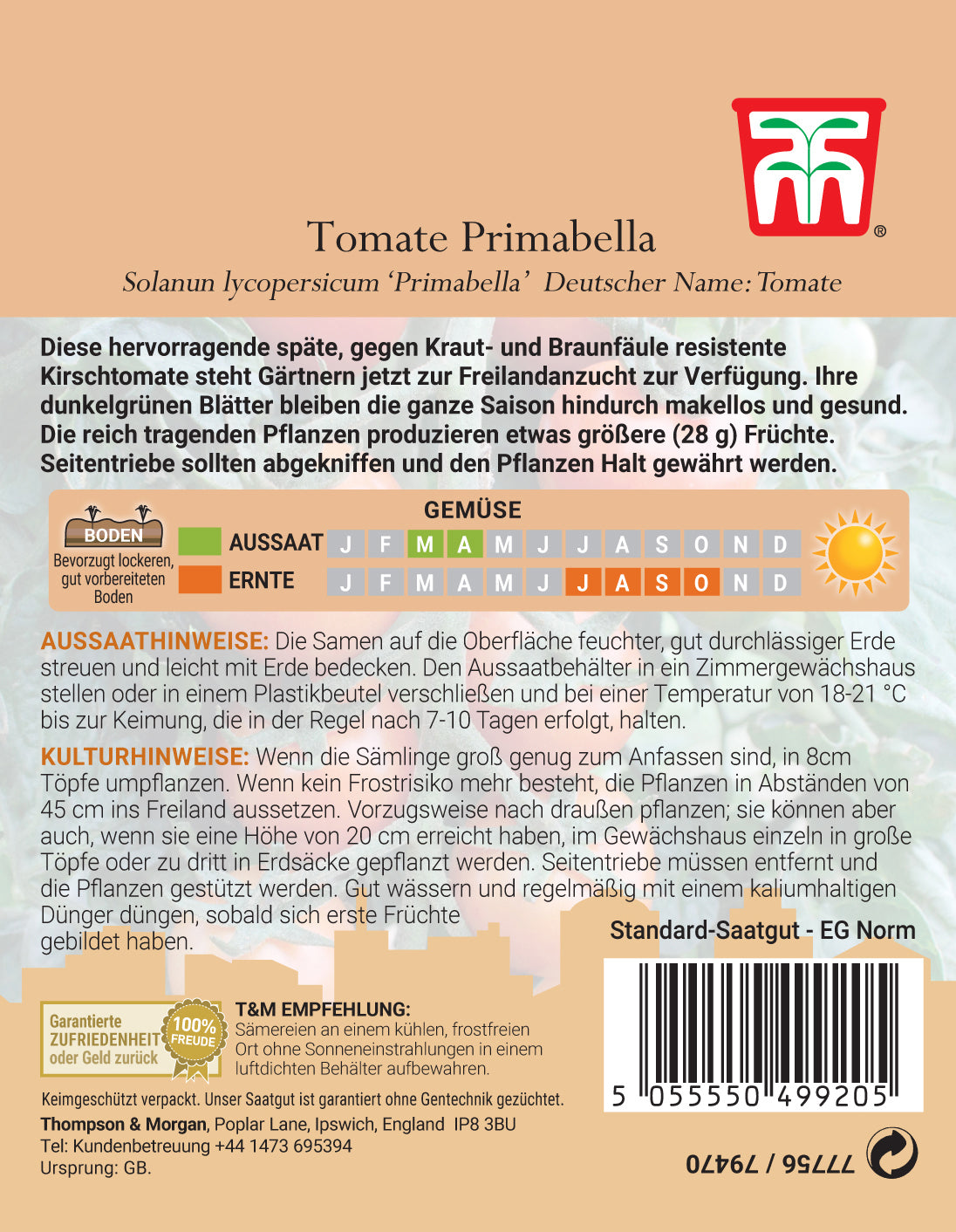  Tomate Primabella
