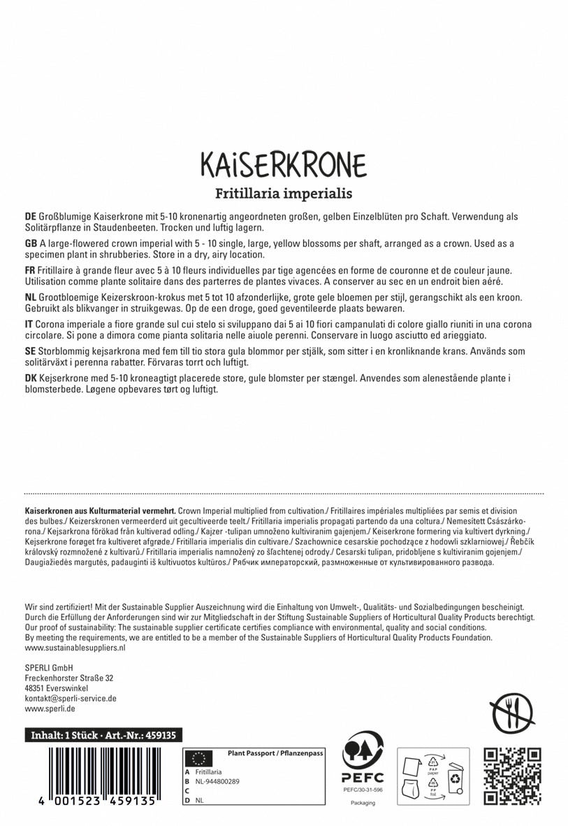  Kaiserkrone Lutea (1 Stück)