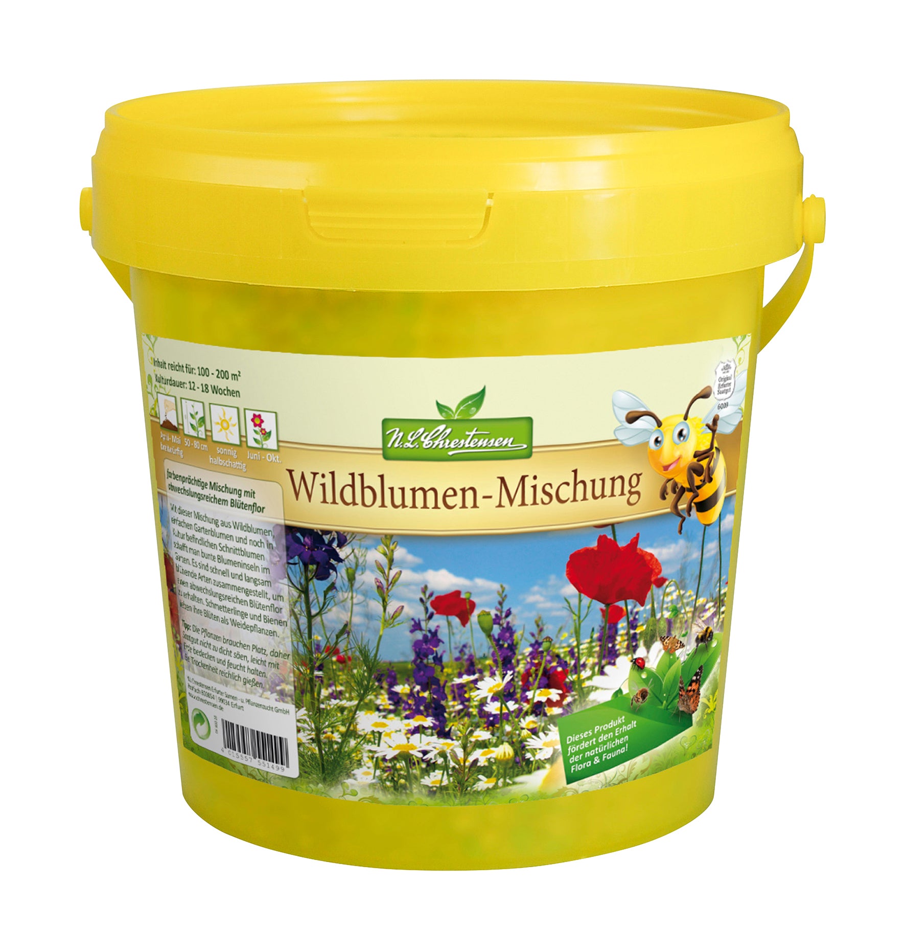  Wildblumen - Mischung Im 1 L Eimer