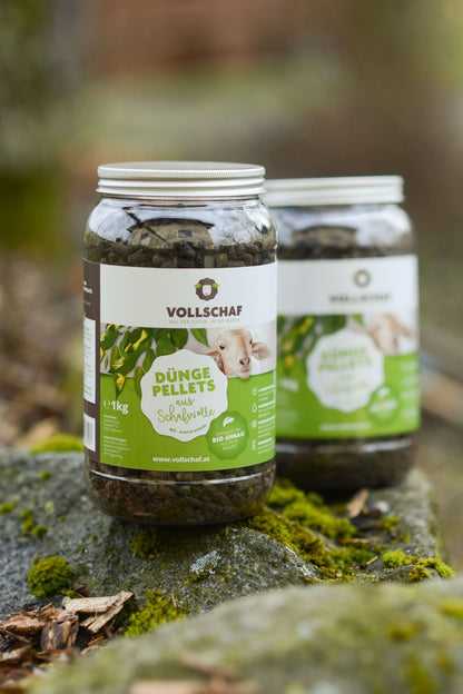  Schafwolldünger Düngepellets 1 Kg Dose