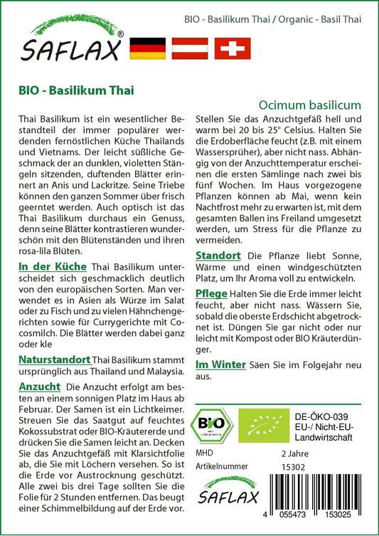  BIO Basilikum Thai