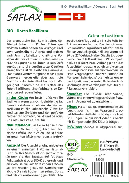  BIO Rotes Basilikum [MHD 12/2024]