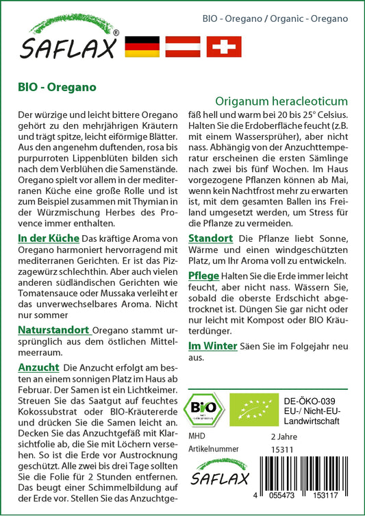  BIO Oregano [MHD 12/2023]